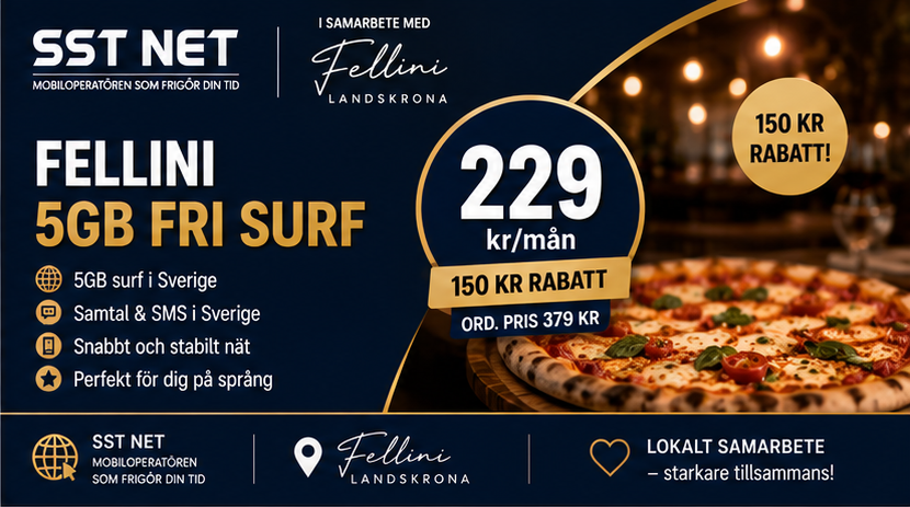 Fellini 5GB – 5GB Fri Surf